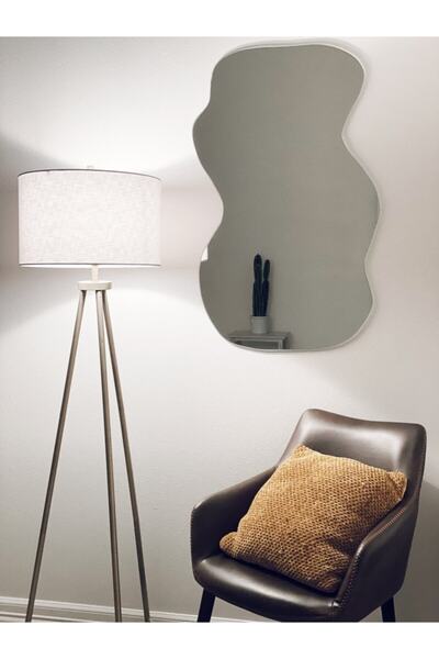 FNC CONCEPT Ayna Dekoratif Asimetrilk Duvar Ve Masaüstü Aynası 45x75cm