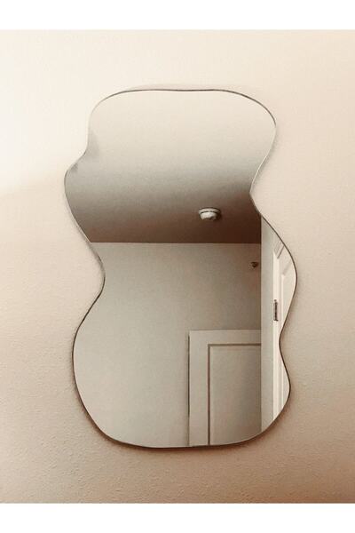 FNC CONCEPT Ayna Dekoratif Asimetrilk Duvar Ve Masaüstü Aynası 45x75cm