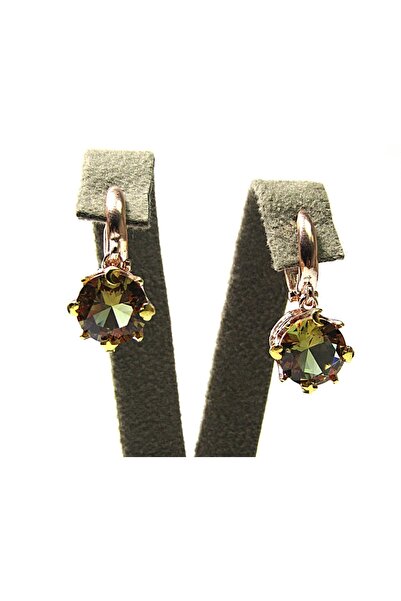 lilahgümüştr Gümüş Zultanit Taşlı Ayyıldız Kalp Yonca Figürlü Kadın Küpe