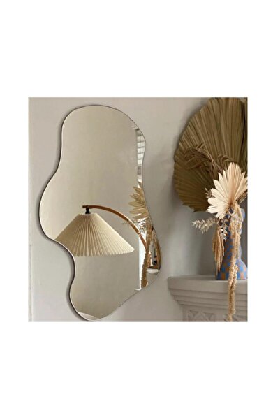 FNC CONCEPT Dekoratif Ayna Asimetrik Kıvrımlı Ayna 45x75cm