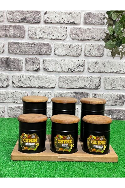 Feronyahome & Garden وعاء توابل 6 قطع