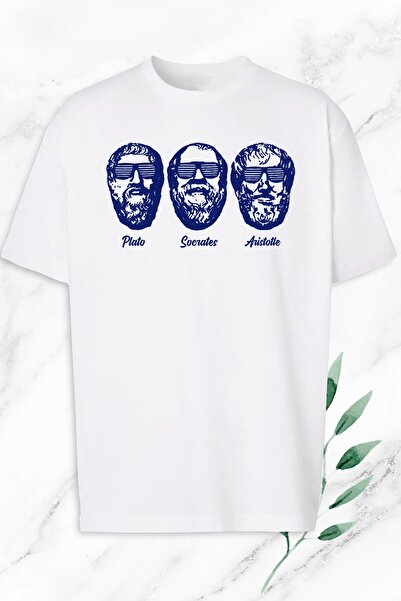 perseusshopping Oversize kroj Filozof Platon, Sokrat, Aristotel Skulptura Šta...
