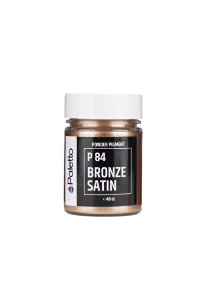 Craftic Paletto P84 Saten Bronz Metalik Toz Pigment Epoksi Boya 40cc