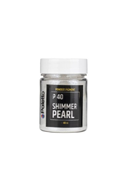 Craftic Paletto P40 Parlak Inci Toz Pigment Epoksi Boya 40cc