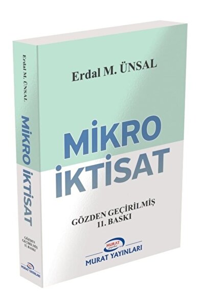 Genel Markalar Murat Yayınları Erdal M. Ünsal Mikro İktisat 11.Baskı