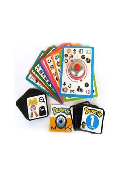 Redka Akıl Oyunları 2-Piece Colorful Cup and Detective Game - Intelligence and Strategy Box