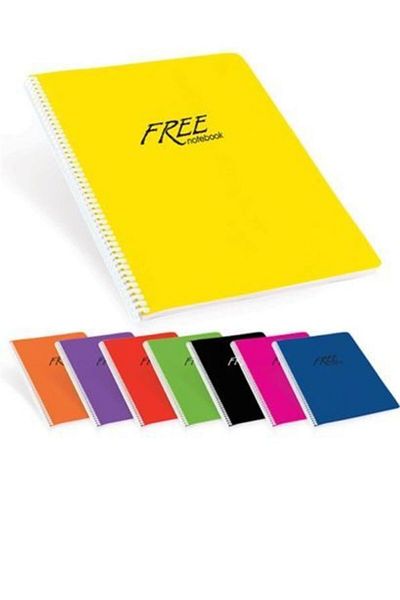 KESKİN COLOR Carnet A4 160 coli cu copertă PP în carouri