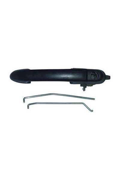 BRUCKE Kilosuz Black Right Brava Front Door Lock