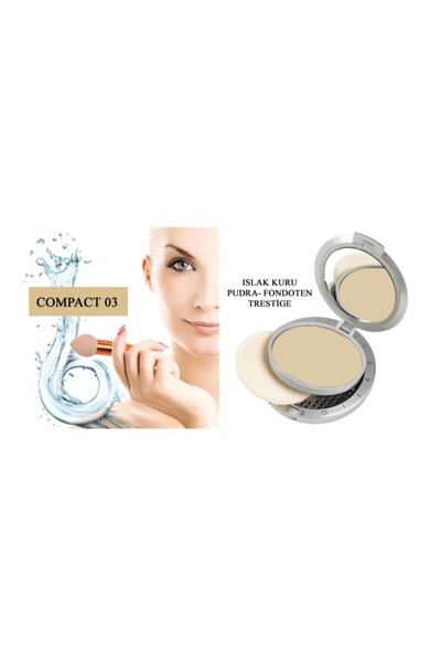 Prestige Compact Fondöten Islak Kuru Pudra Fondoten Wd 03