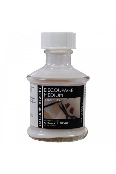 Daler Rowney Decoupage Medium Decoupage Medium 75ml