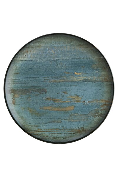 Bonna Porselen 6 Kişilik Porselen Sunum Tabağı 25cm Madera