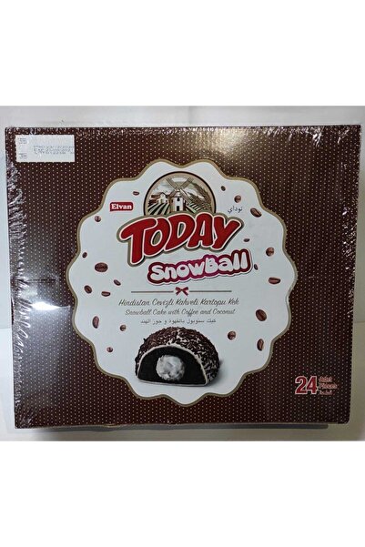 Today Snowball Kahveli Kek 50 Grx24 Lü