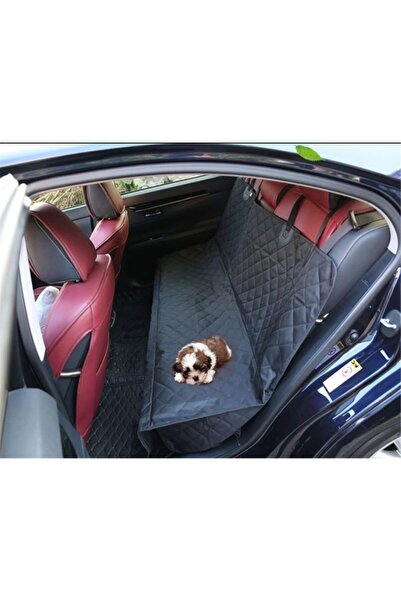 ZEYZEN غطاء سيارة للكلاب - غطاء لحمل الحيوانات الأليفة، غطاء حماية للمقعد الخلفي للسيارة، سرير قطط تلقائي من القماش المشمع