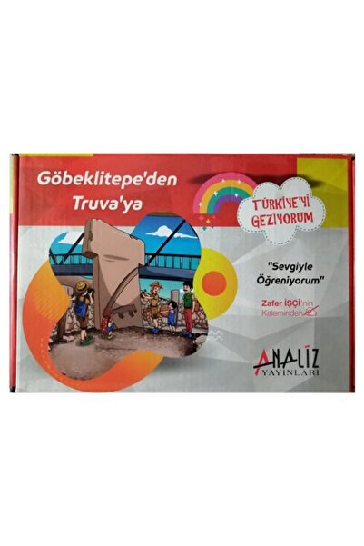Analiz Yayınları 4. Sınıf Türkiye'yi Geziyorum Hikaye Seti 10'lu Göbekli Tepe'den Truva'ya