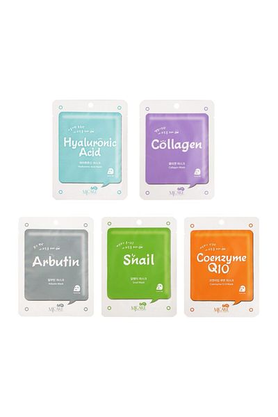 Mjcare 5 Pack Mixed Face Mask