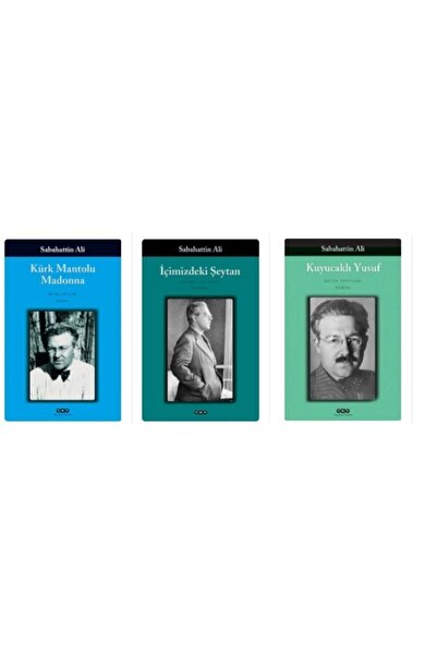 Yapı Kredi Yayınları Sabahattin Ali Seti 3 Kitap Takım