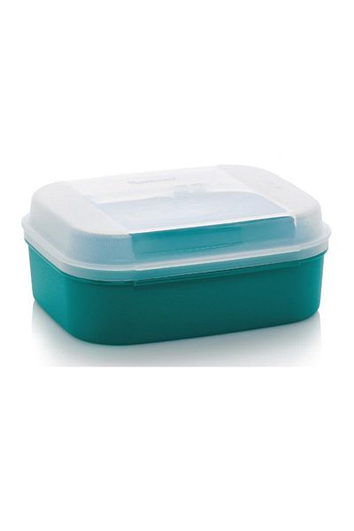 Tupperware Green Midi Storage Container - Cookie Pastry Nutrition Container, Hsgl