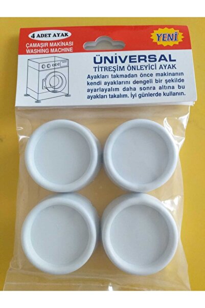 Bosch Çamaşır Makinası Titreşim Sarsıntı Ses Önleyici Kaydırmaz Ayak