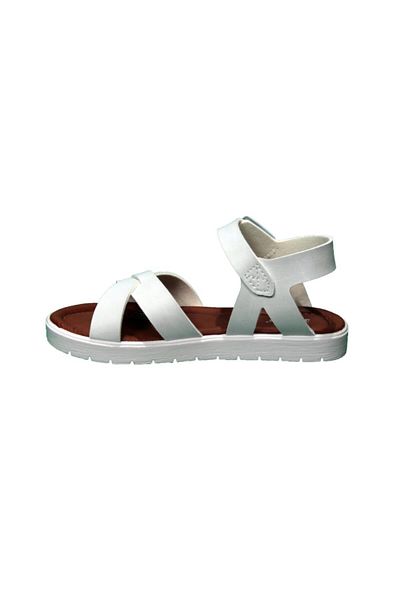 Polaris 91.508159.P White Girl's Sandals 100380036