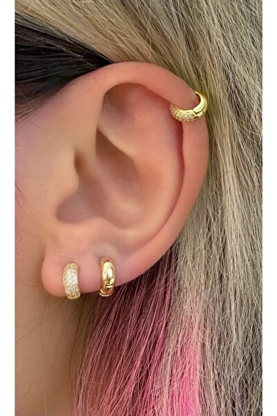 Markiz Takı 316l Cerrahi Çelik Gold Piercing 8 Mm