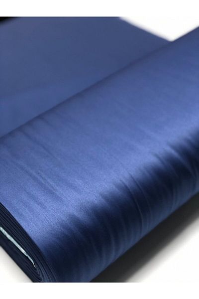 FAAL Navy Blue Dark Indigo King Size Cotton Satin Sheet and Pillow