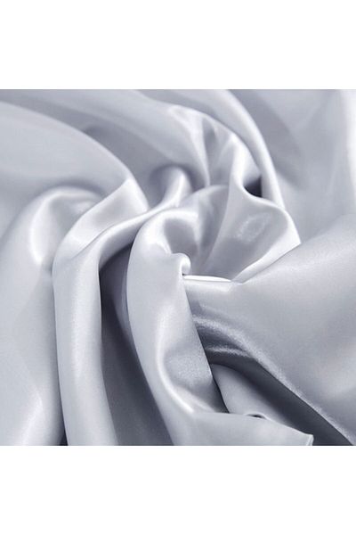 Tinybabyconcept Μαξιλαροθήκη 100% Μεταξωτό Βαμβακερό Σατέν Γκρι Χρώμα 50x70cm