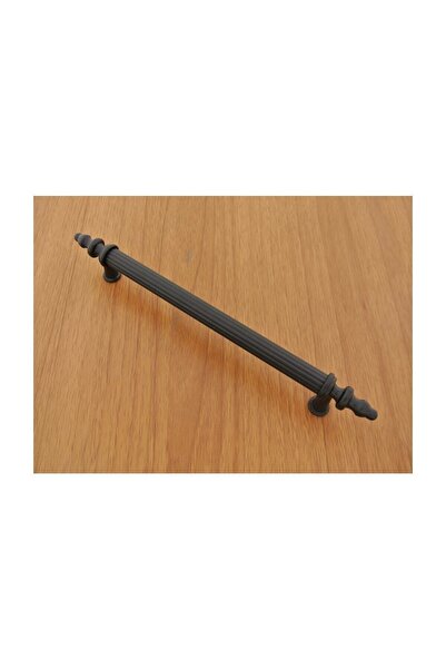 Azimkar Hırdavat Elmas Kulp Mat Siyah 160 Mm Dolap Vestiyer