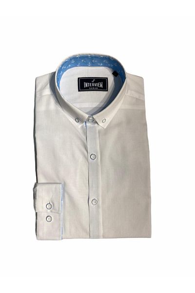 Sarar Συνέντευξη Marina White Shirt