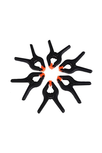 Ihvan Group Profesyonel Stüdyo Mandalı - Fon Stand Perde Green Screen Tutucu (6 ADET/4İNÇ/10,16CM) Mandal Clamp