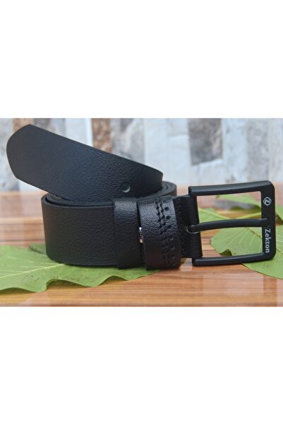 ZEKTON حزام جلد طبيعي للجنسين