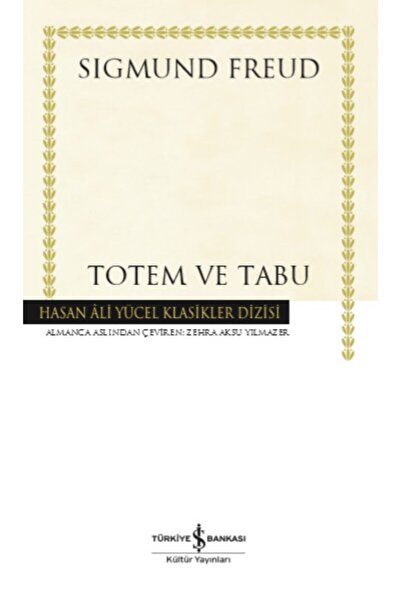 TÜRKİYE İŞ BANKASI KÜLTÜR YAYINLARI Totem Ve Tabu