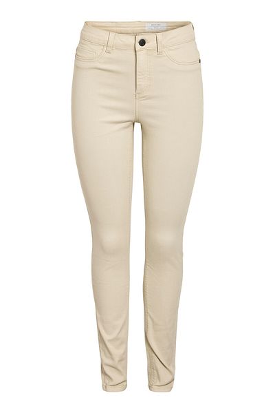 Noisy May NMCALLIE HW SKINNY JEANS OATMEAL S*
