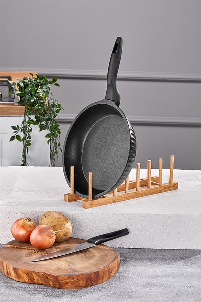 Taç Valeriya Cast Iron Pan 28 Cm Black - TAC-3696