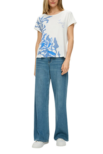 s.Oliver Viscose stretch shirt