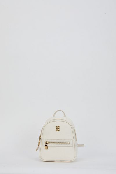 Pierre Cardin Ecru Floater Women's Backpack 05Po24Y1831