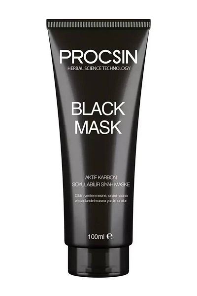 PROCSIN Blackhead Remover Black Mask with Activated Charcoal 100ML