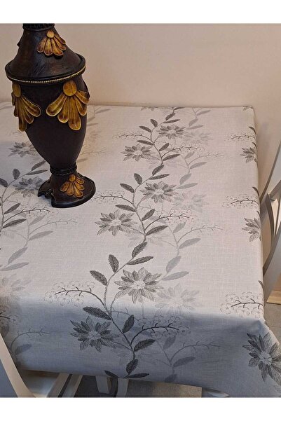 Başak Ev Tekstili Linen Textured GlitterPVCTable Cloth