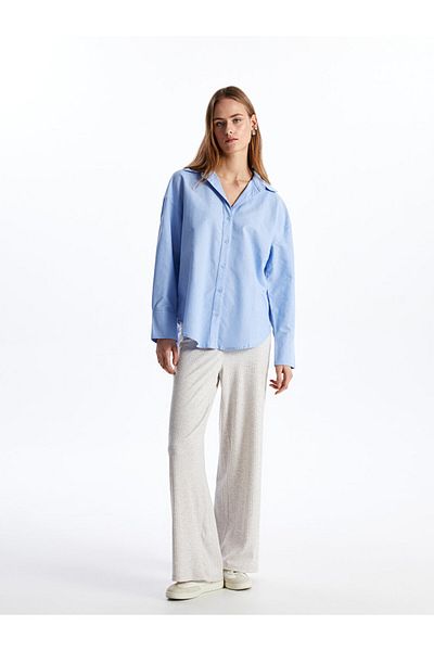 LC Waikiki Damen-Jogginghose mit weitem Bein und elastischem Bund