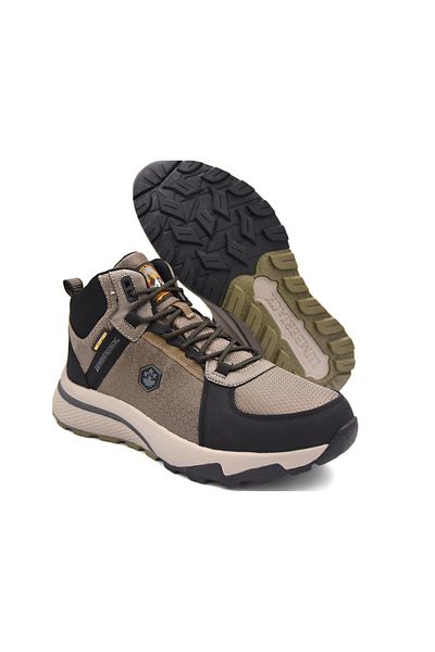 lumberjack Ανδρικές μπότες εξωτερικού χώρου Miles 3PR Lace-Up Phlon/Thermo Αντιολισθητική σόλα SAND