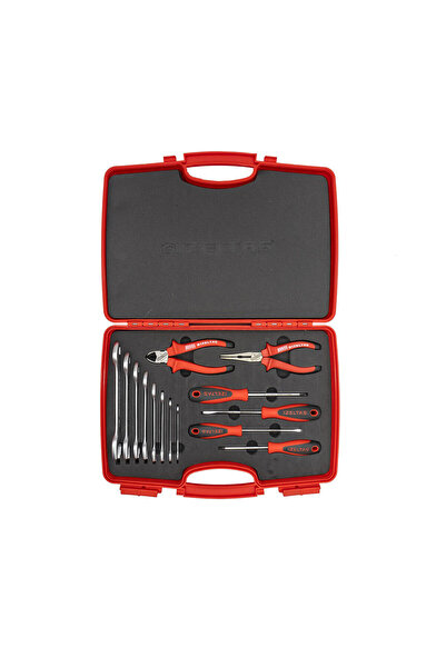 İzeltaş Bakım Seti 14 Parça Çantalı Pense Tornavida Anahtar