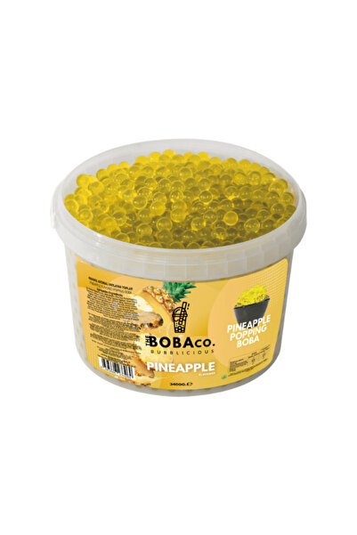 TheBobaCo. Bubblicious Bubble Tea Boba - Pineapple / Ananas 3,4kg