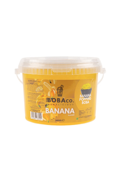 TheBobaCo. Bubblicious Bubble Tea Boba - Banana / Muz 3,4kg