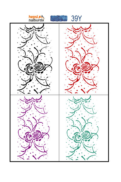 PLUS PROLİNE Plus Proline Dekoratif Desenli Rulo 039Y