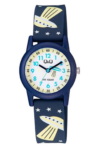 Q&Q Space Pattern V22A-020VY Children's Wristwatch