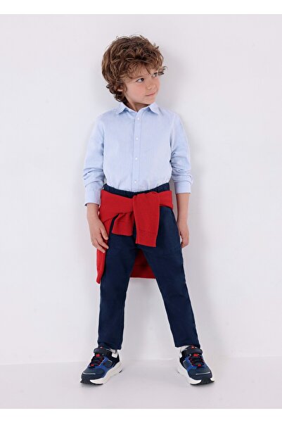 MAYORAL Cămașă pentru băiat basic - Albastru