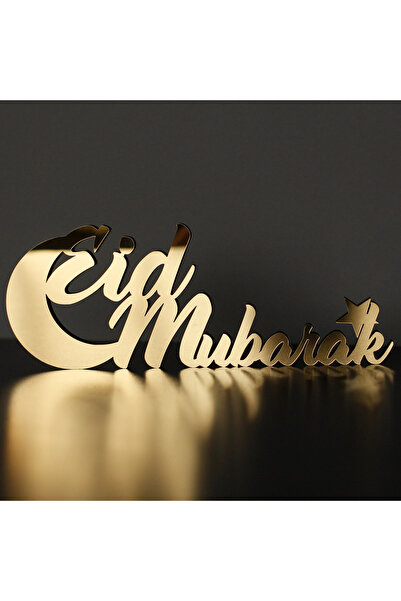 iwa concept Eid Mubarak Crescent Ramadan Decor - Islamic Wall Art Home Office Mosque Decor