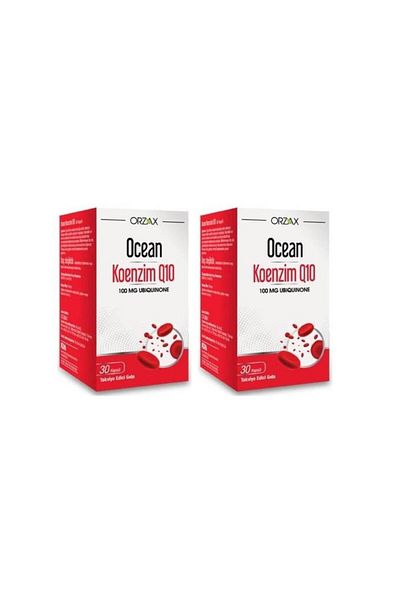 Ocean Orzax Coenzyme Q10 100mg 30 Capsules 2-Pack
