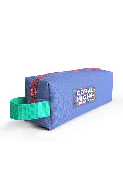 Coral High Παιδική τσάντα μολυβιού 22081 Model Deep Blue