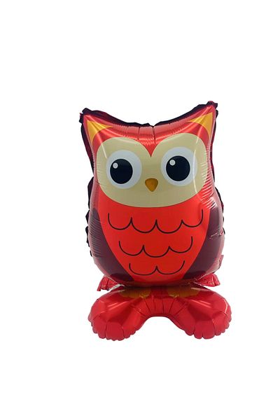 Chuva MINI PARTY STORE Footed Owl Foil Balloon