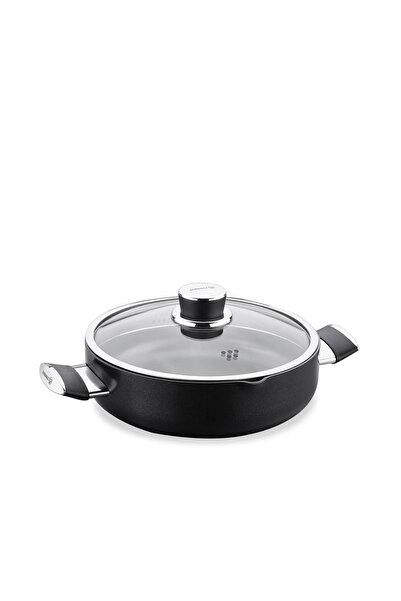 KORKMAZ Lena Seramik Kısa Tencere 24x7 cm